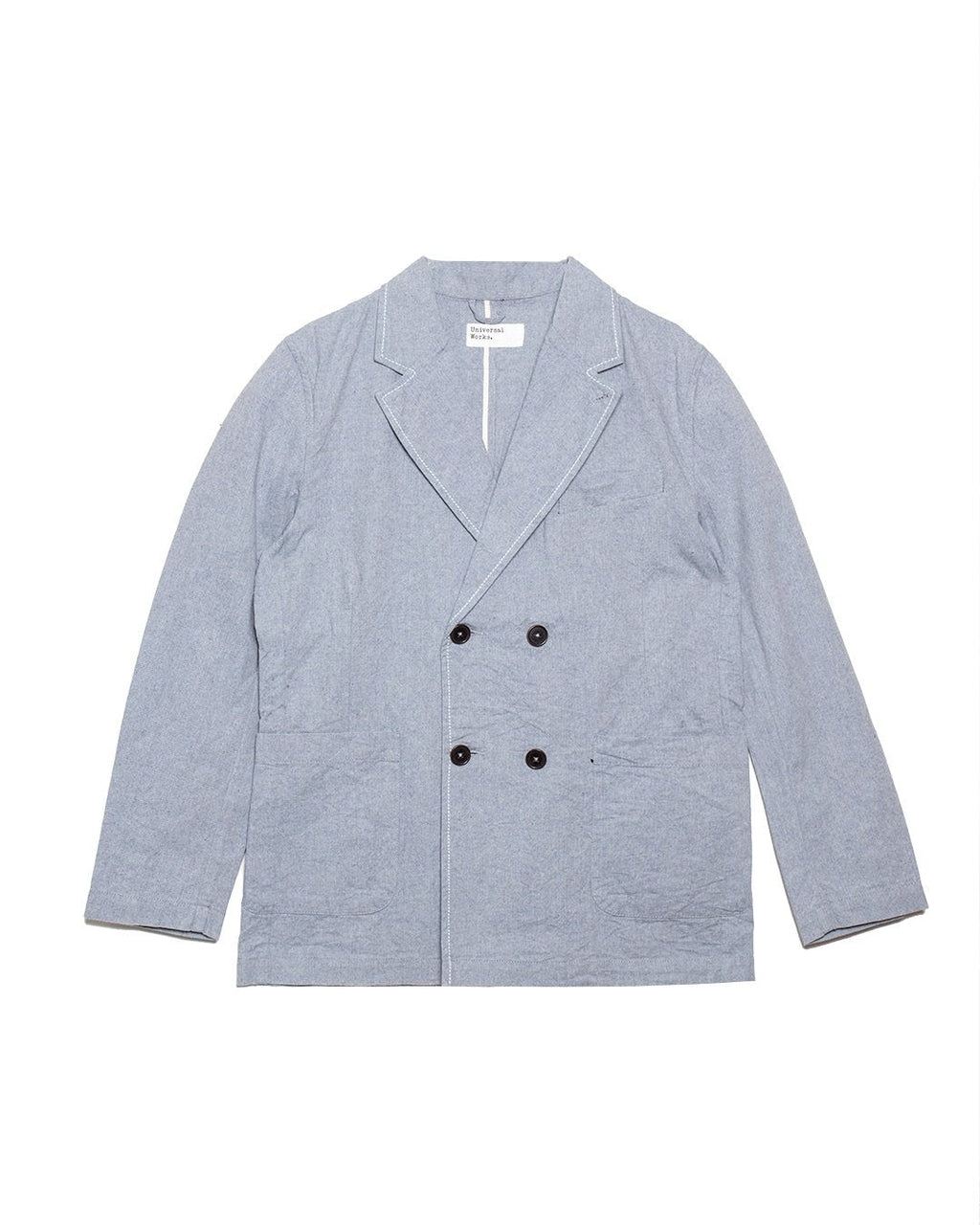 Manor Jacket Reworked Jean Cloth - Indigo - UNIVERSAL WORKS