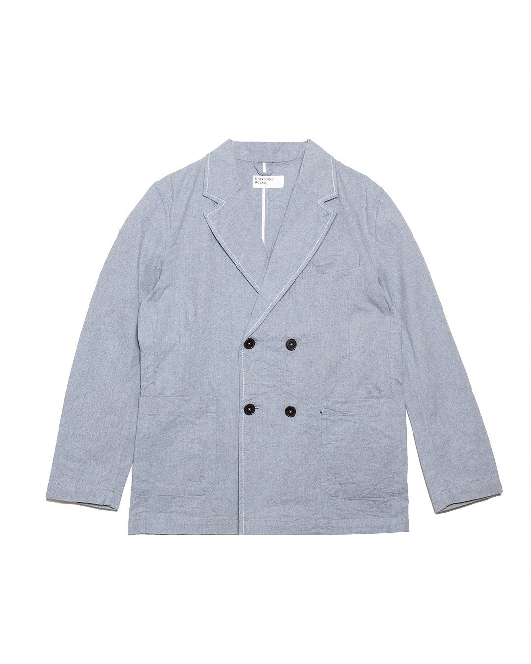 Manor Jacket Reworked Jean Cloth - Indigo - UNIVERSAL WORKS