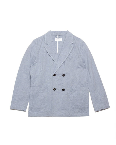 Manor Jacket Reworked Jean Cloth - Indigo - UNIVERSAL WORKS