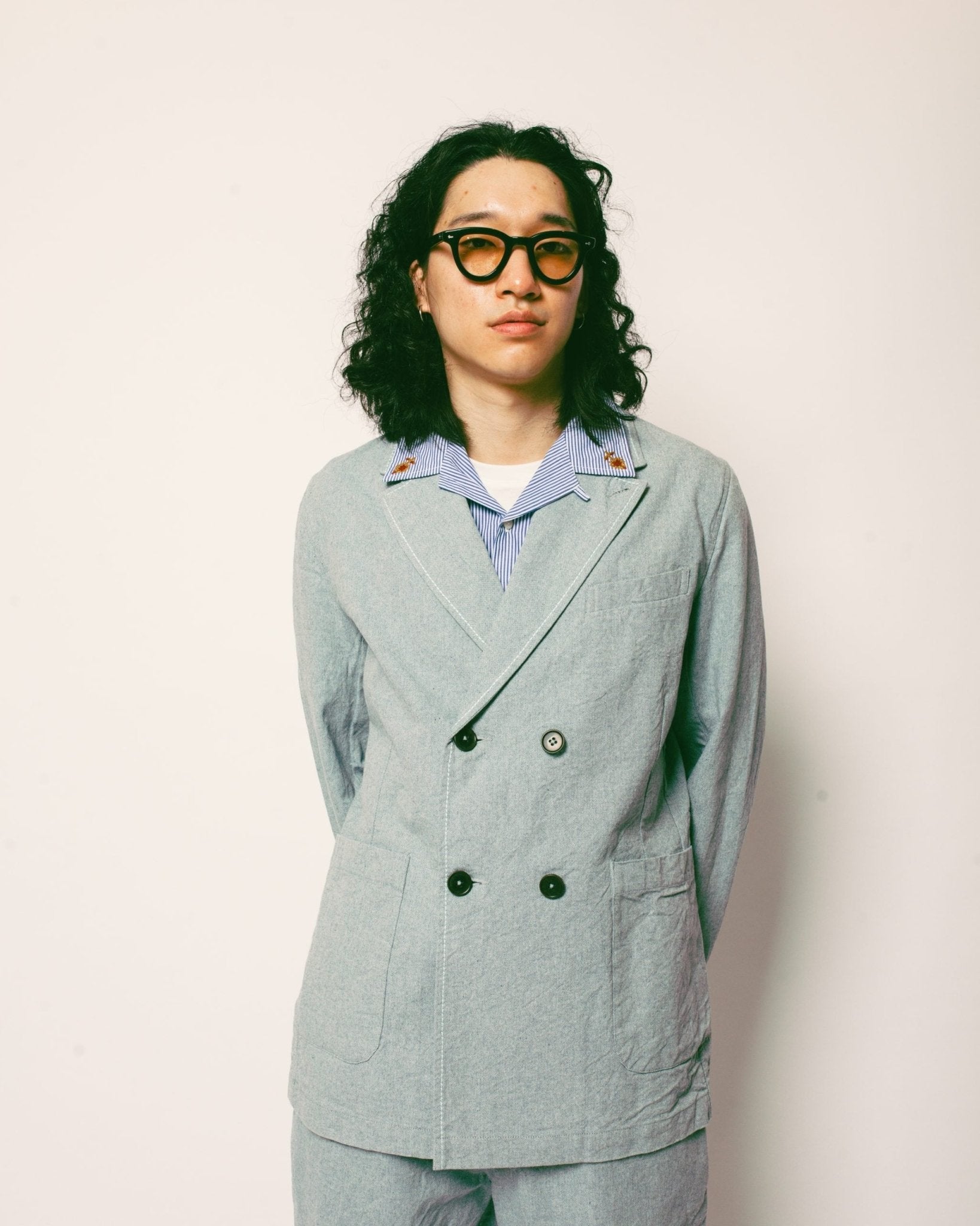 Manor Jacket Reworked Jean Cloth - Indigo - UNIVERSAL WORKS
