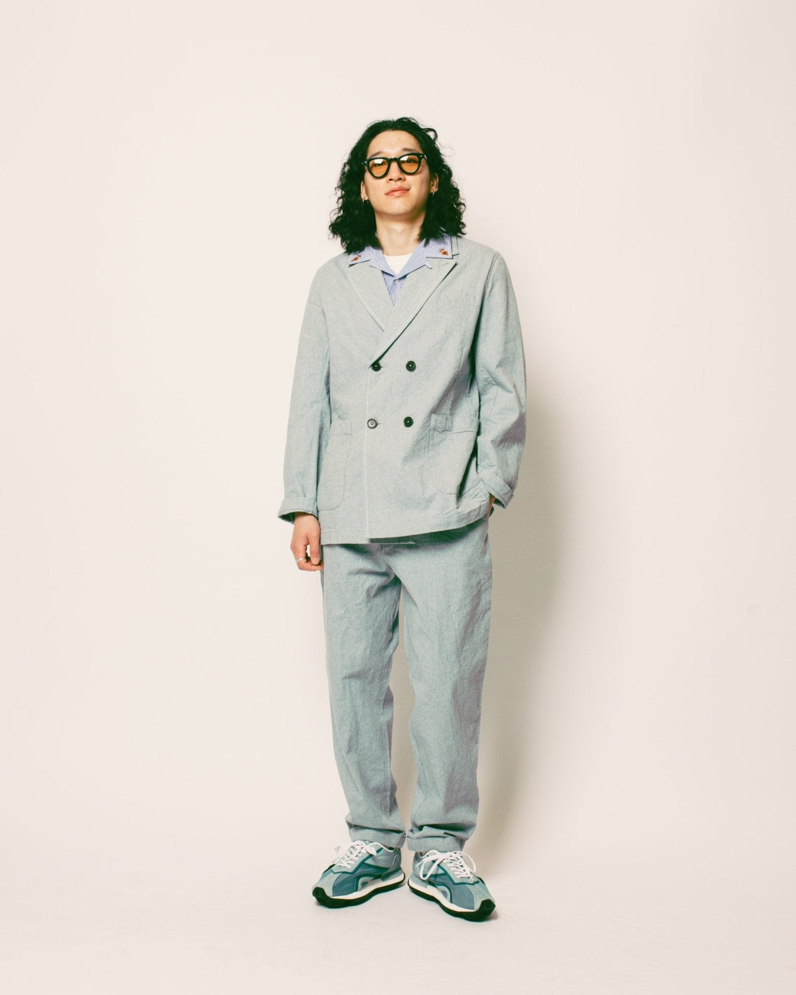 Manor Jacket Reworked Jean Cloth - Indigo - UNIVERSAL WORKS