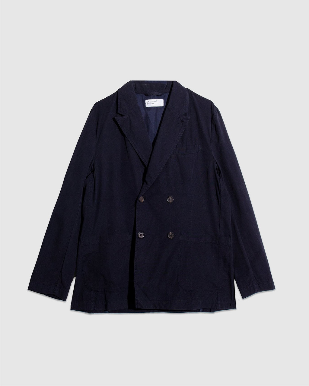 Manor Jacket Summer Canvas - Navy - UNIVERSAL WORKS
