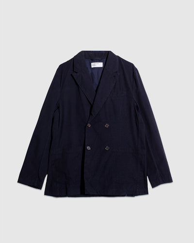 Manor Jacket Summer Canvas - Navy - UNIVERSAL WORKS
