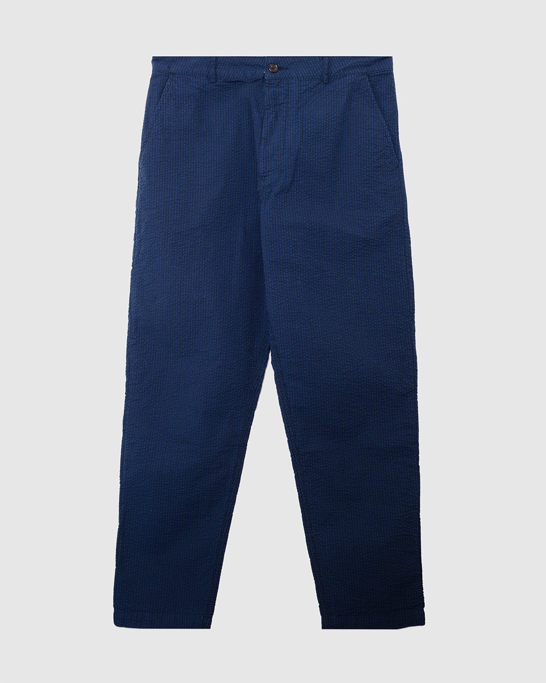 Military Chino Derby Stripe Navy - UNIVERSAL WORKS