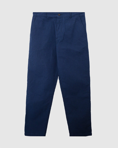 Military Chino Derby Stripe Navy - UNIVERSAL WORKS