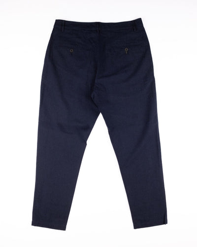 Military Chino Lord Cotton Linen - Navy - UNIVERSAL WORKS