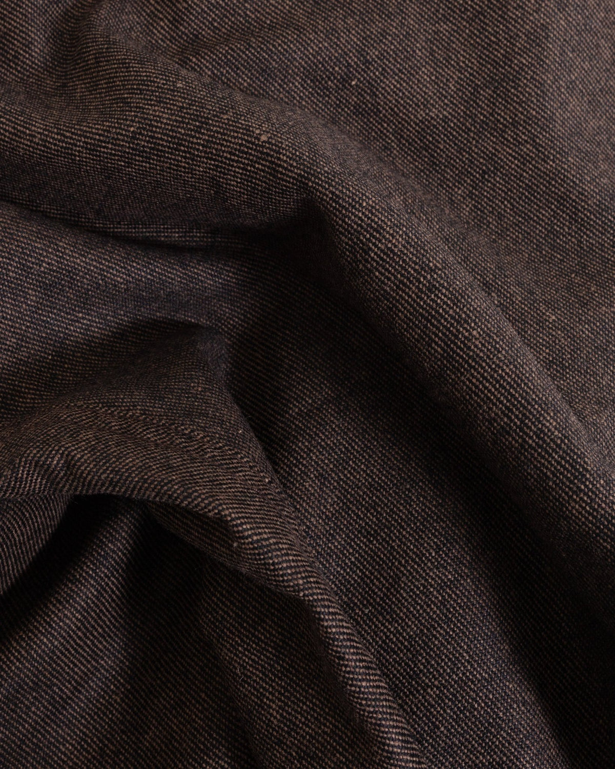 Military Chino Recycled Italian Tweed Brown - UNIVERSAL WORKS