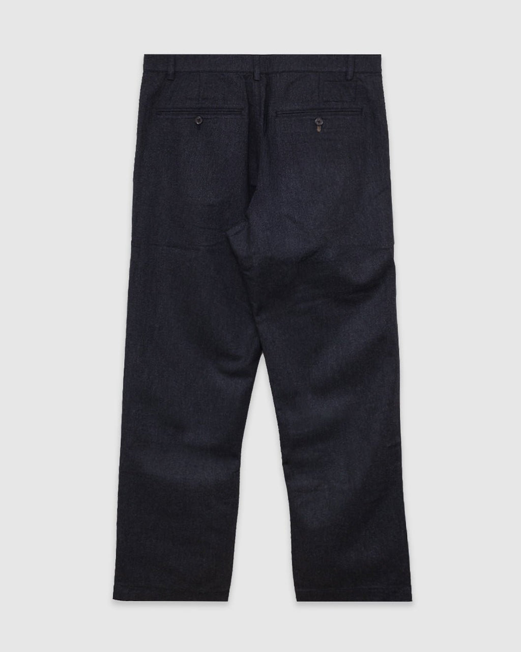 Military Chino Recycled Italian Tweed Charcoal - UNIVERSAL WORKS