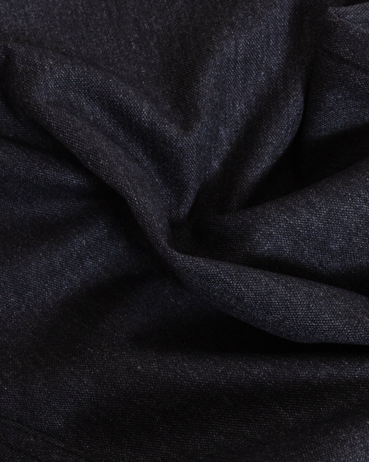Military Chino Recycled Italian Tweed Charcoal - UNIVERSAL WORKS
