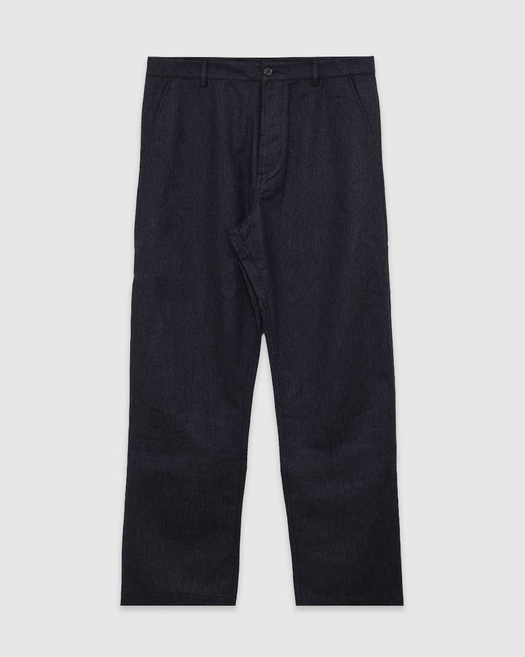 Military Chino Recycled Italian Tweed Charcoal - UNIVERSAL WORKS