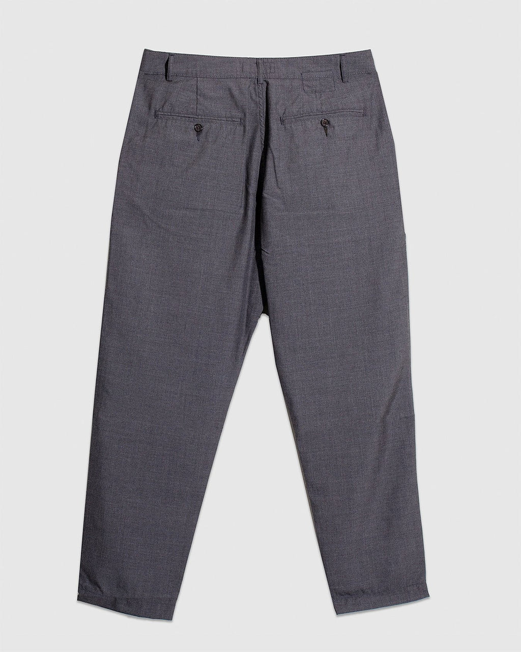 Military Chino Tropical Suiting - Grey Marl - UNIVERSAL WORKS