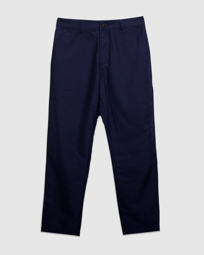 Military Chino Tropical Suiting - Navy - UNIVERSAL WORKS