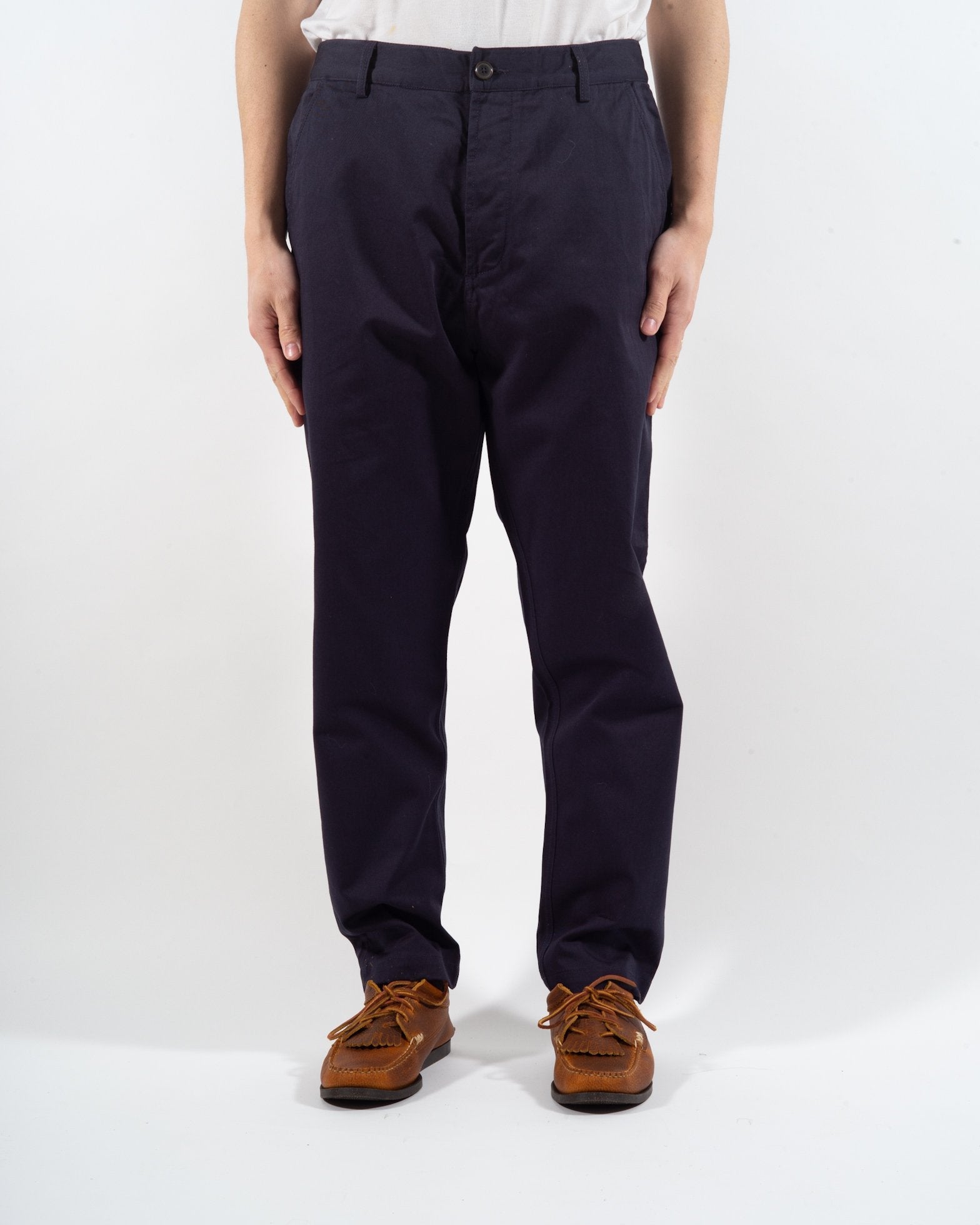 Military Chino Twill Navy - UNIVERSAL WORKS