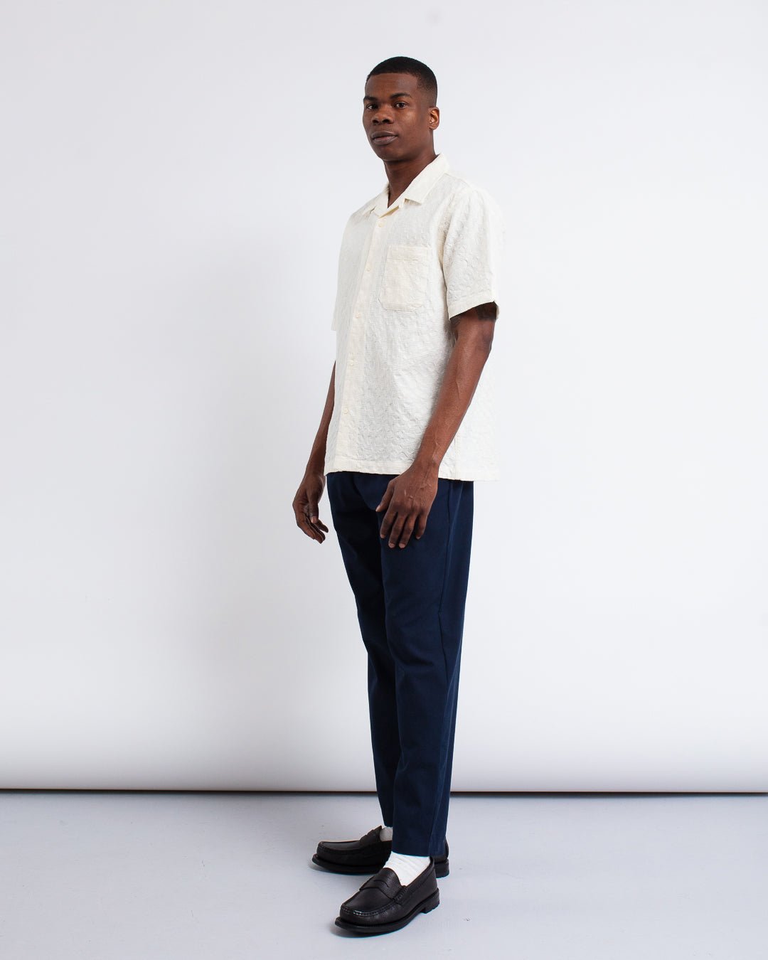 Military Chino Valencia Navy - UNIVERSAL WORKS