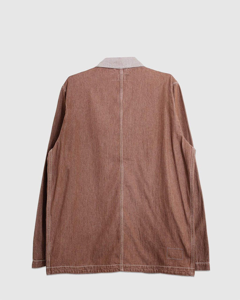 OG Bakers Jacket Meco Denim Brown - UNIVERSAL WORKS