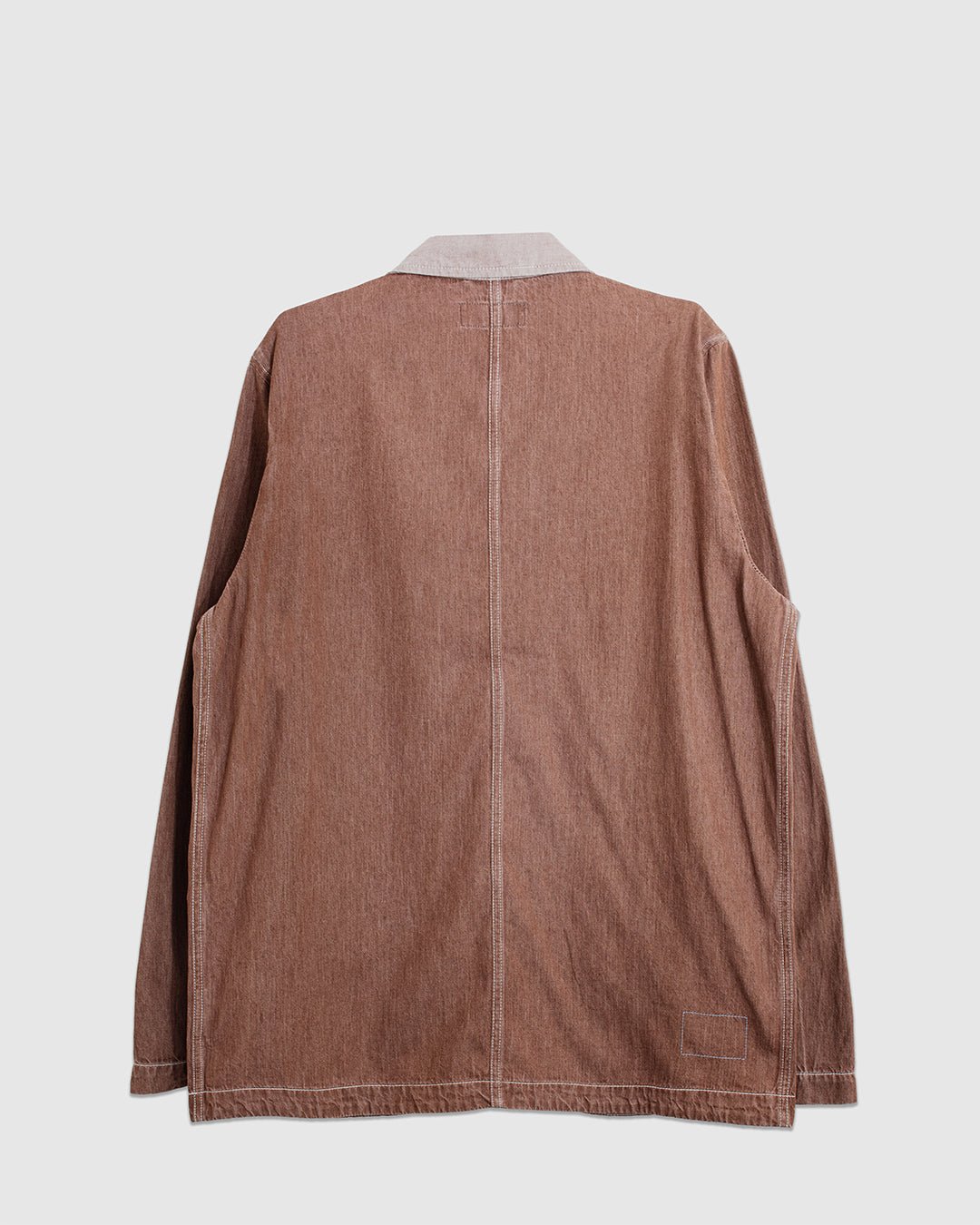 OG Bakers Jacket Meco Denim Brown - UNIVERSAL WORKS