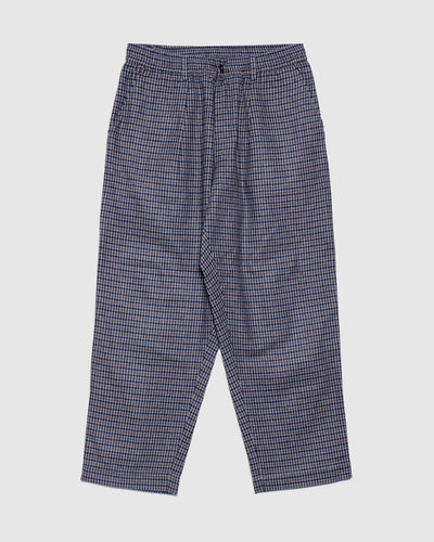 Oxford Pant Charcoal Houndstooth Wool Mix - UNIVERSAL WORKS