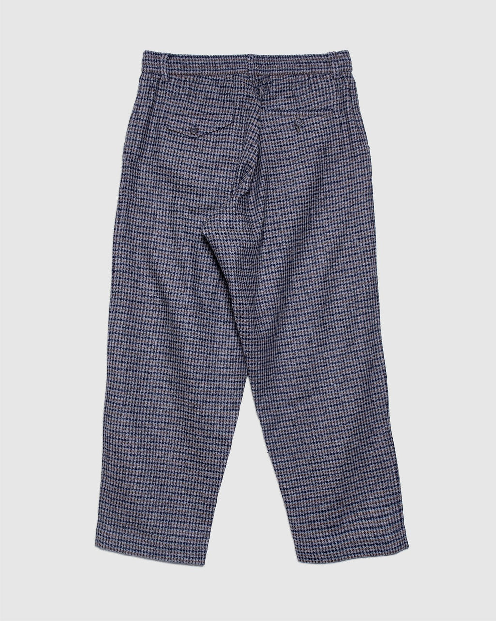Oxford Pant Charcoal Houndstooth Wool Mix - UNIVERSAL WORKS