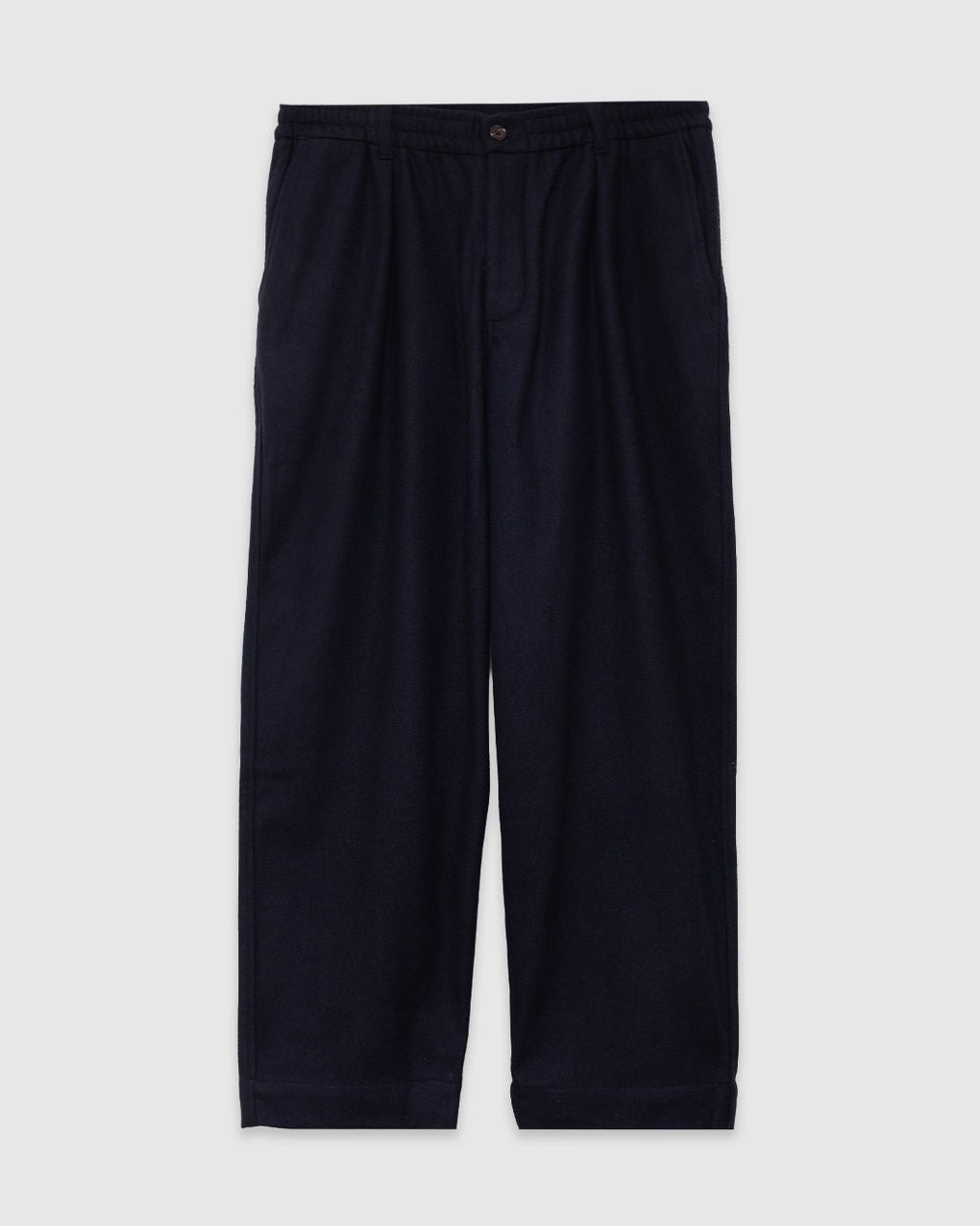 Oxford Pant Dublin Wool Mix Dark Navy - UNIVERSAL WORKS