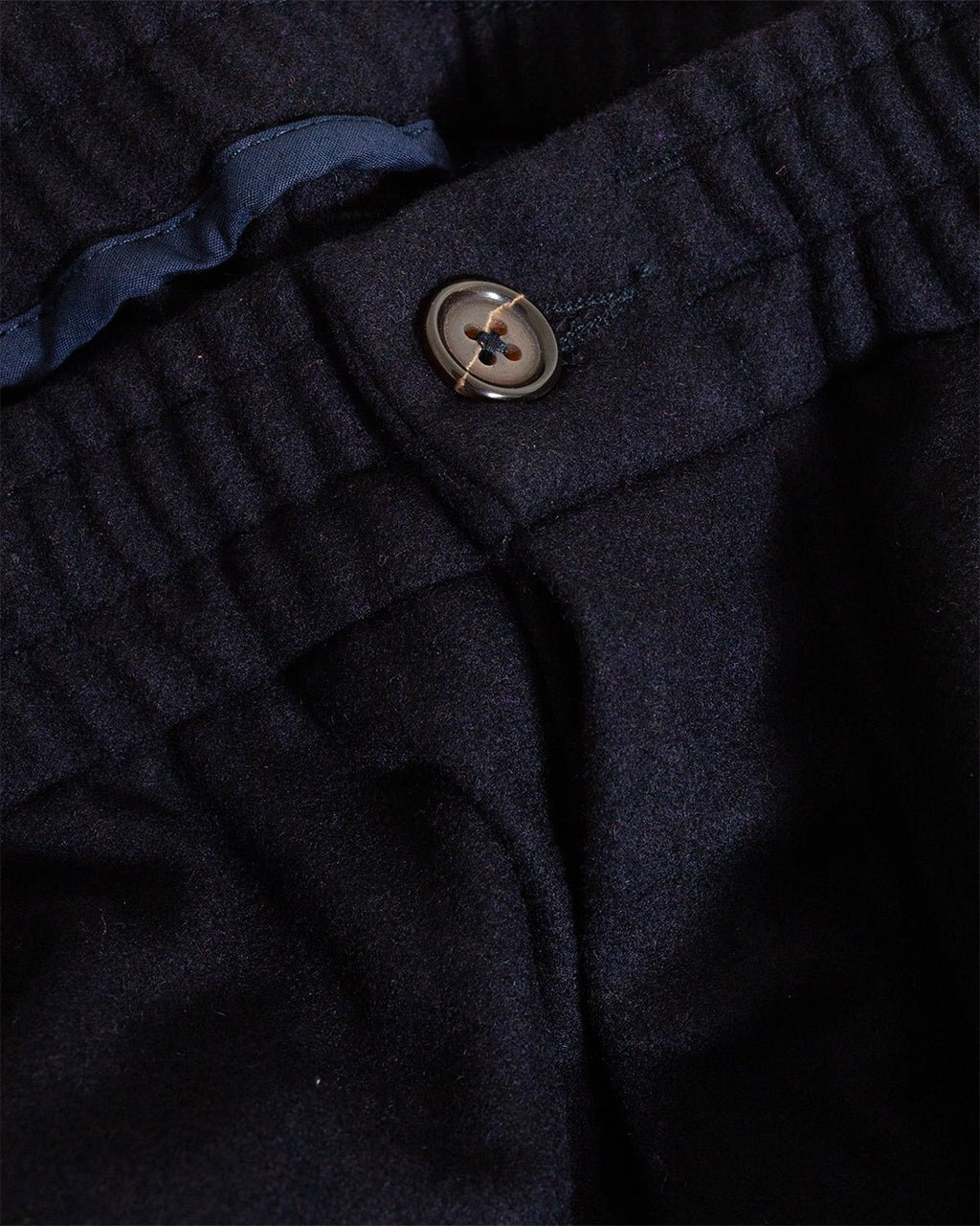 Oxford Pant Dublin Wool Mix Dark Navy - UNIVERSAL WORKS