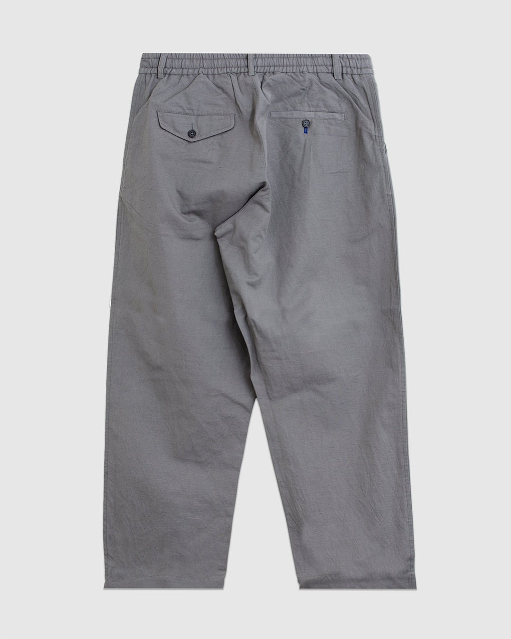 Oxford Pant Linen Slub Mid Grey - UNIVERSAL WORKS
