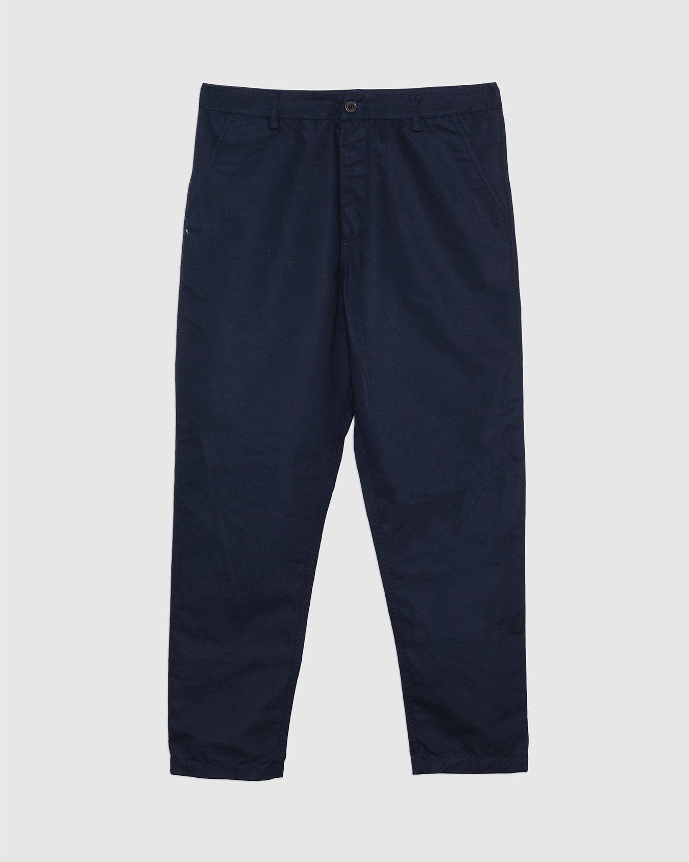 Oxford Pant Navy Brushed Bari - UNIVERSAL WORKS