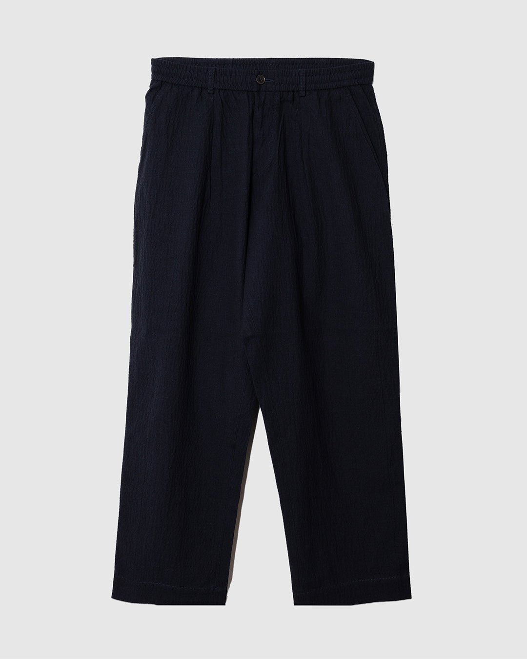 Oxford Pant Ospina Cotton Dark Navy - UNIVERSAL WORKS