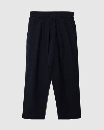 Oxford Pant Ospina Cotton Dark Navy - UNIVERSAL WORKS