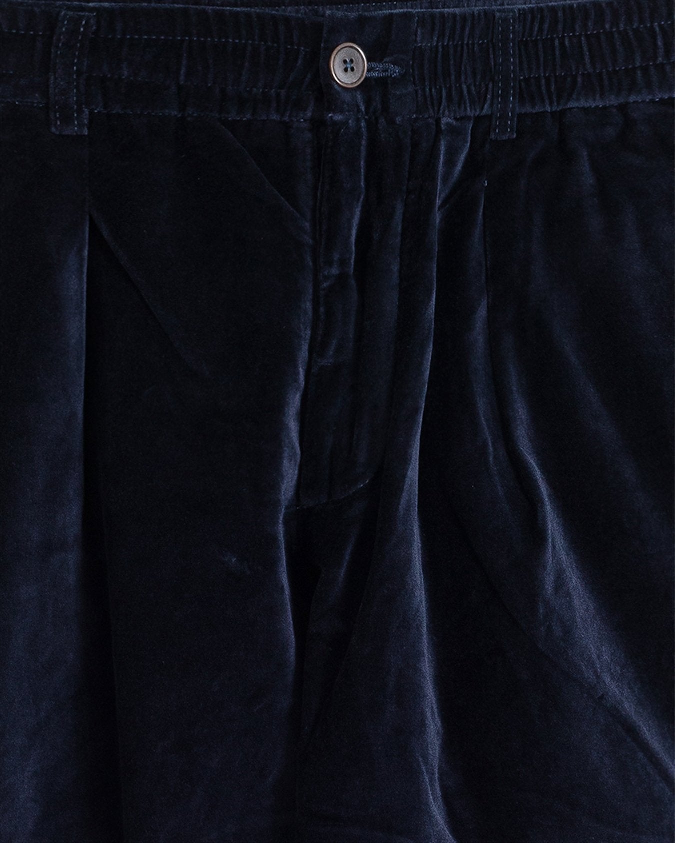 Oxford Pant Velveteen Navy - UNIVERSAL WORKS