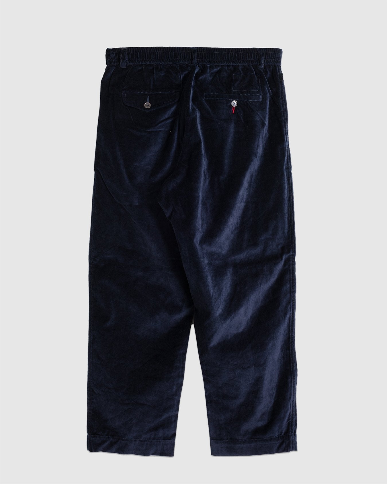 Oxford Pant Velveteen Navy - UNIVERSAL WORKS