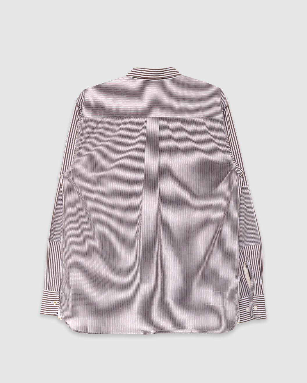 Patched Shirt Queens Cotton Brown - UNIVERSAL WORKS