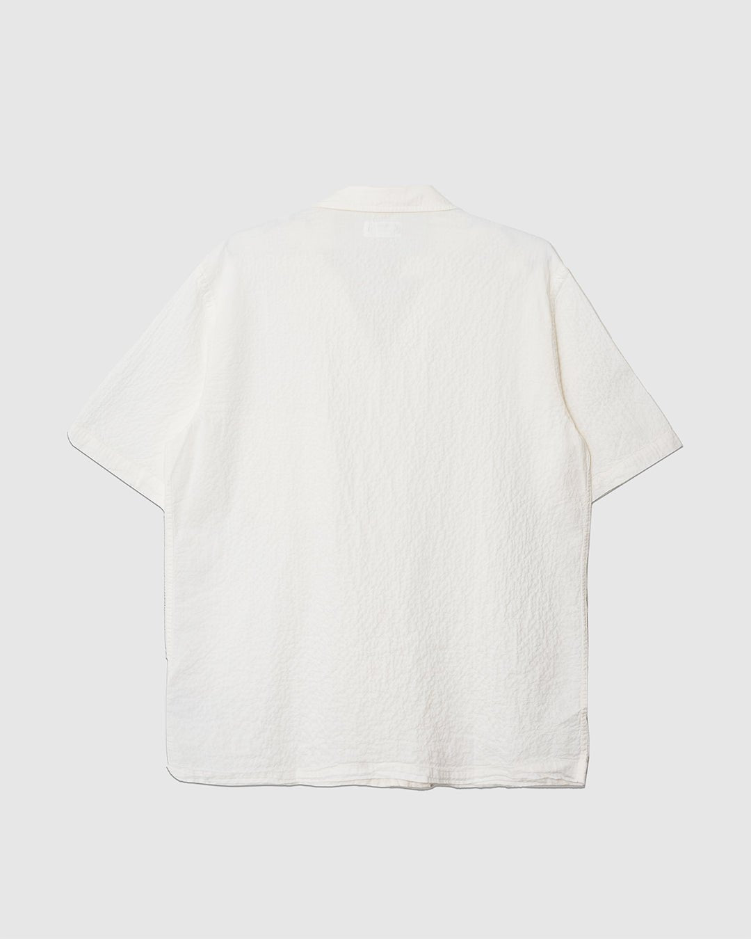 Road Shirt Arten Seersucker Ecru - UNIVERSAL WORKS