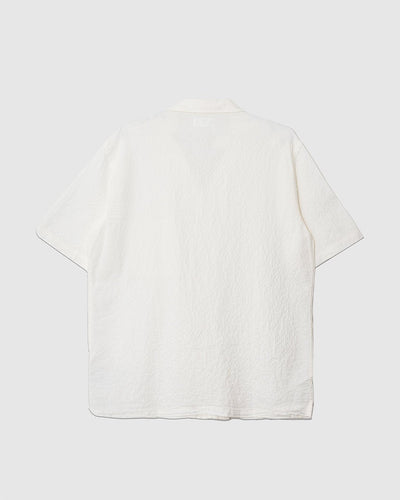 Road Shirt Arten Seersucker Ecru - UNIVERSAL WORKS
