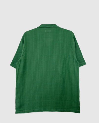 Road Shirt Letts Cotton Green - UNIVERSAL WORKS