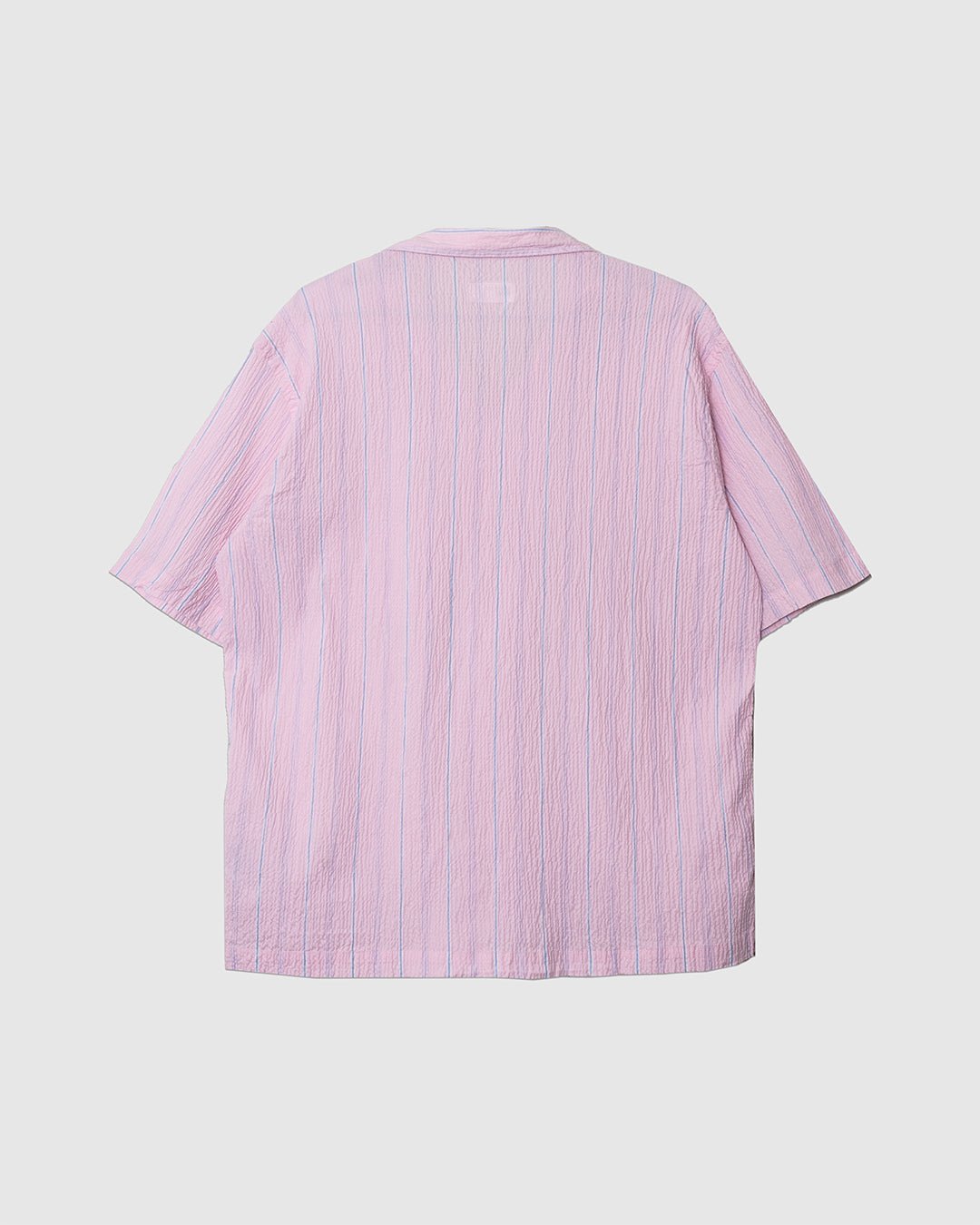 Road Shirt Lily Stripe Pink - UNIVERSAL WORKS