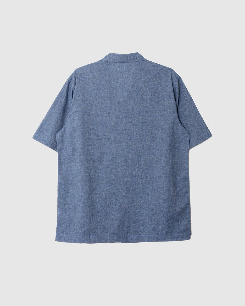 Sal Road Shirt Fine Organic Cotton Indigo - UNIVERSAL WORKS