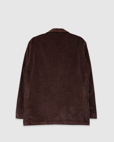 Three Button Jacket Cord Cacao - UNIVERSAL WORKS