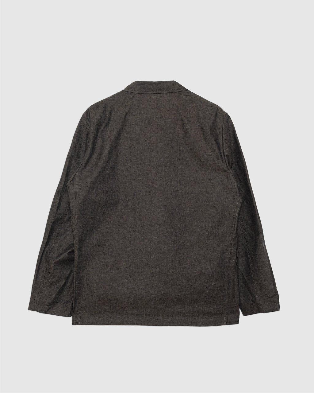 Three Button Jacket Olive Lucca Suiting - UNIVERSAL WORKS