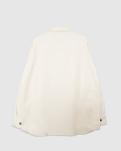 Travail Overshirt Kendal Cotton Ecru - UNIVERSAL WORKS
