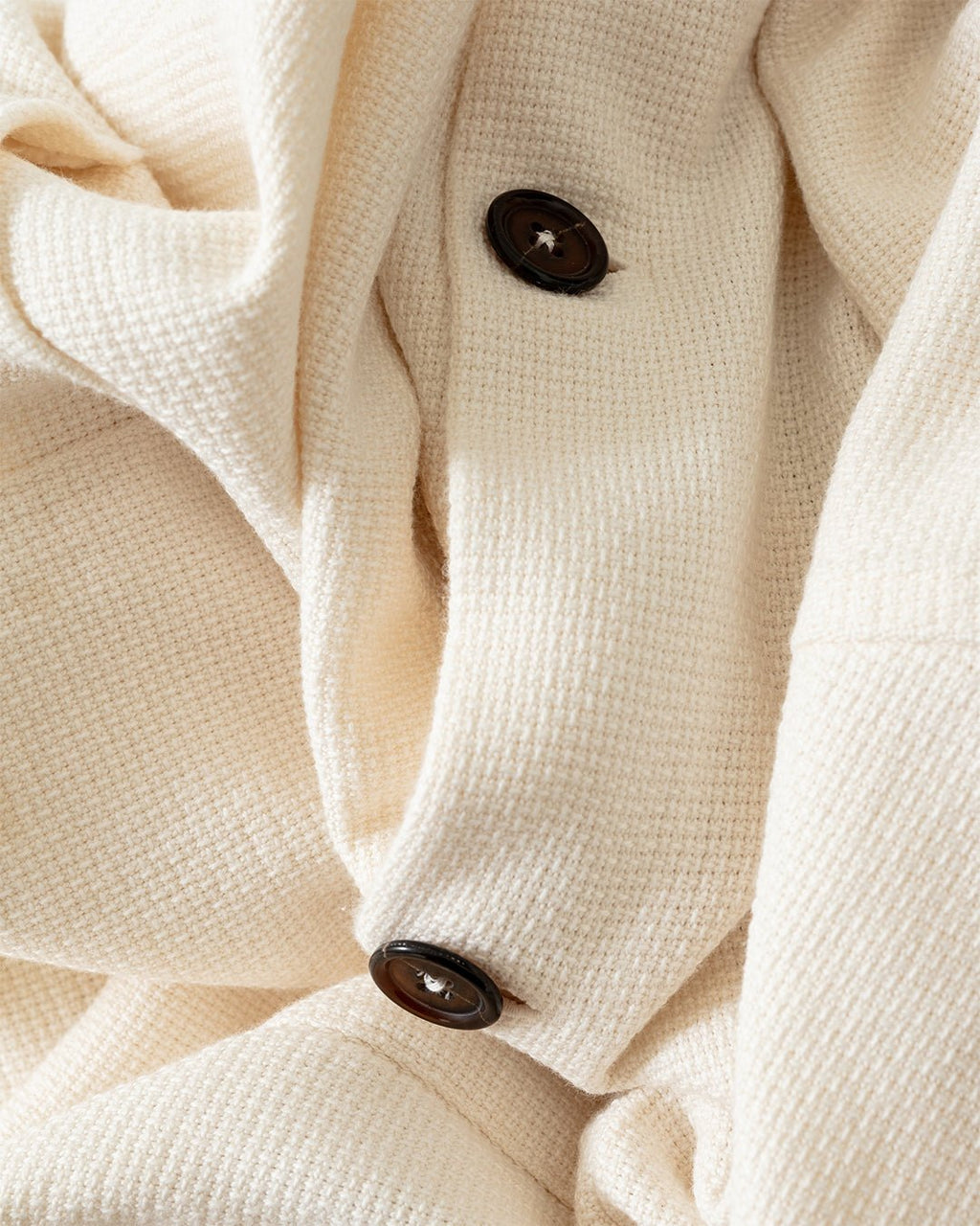 Travail Overshirt Kendal Cotton Ecru - UNIVERSAL WORKS