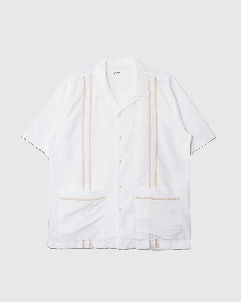 Tropicana Shirt Classic Oxford White - UNIVERSAL WORKS