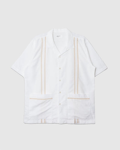 Tropicana Shirt Classic Oxford White - UNIVERSAL WORKS