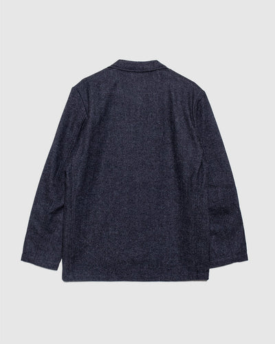 Two Button Jacket Grey Anders Wool Upcycled - UNIVERSAL WORKS