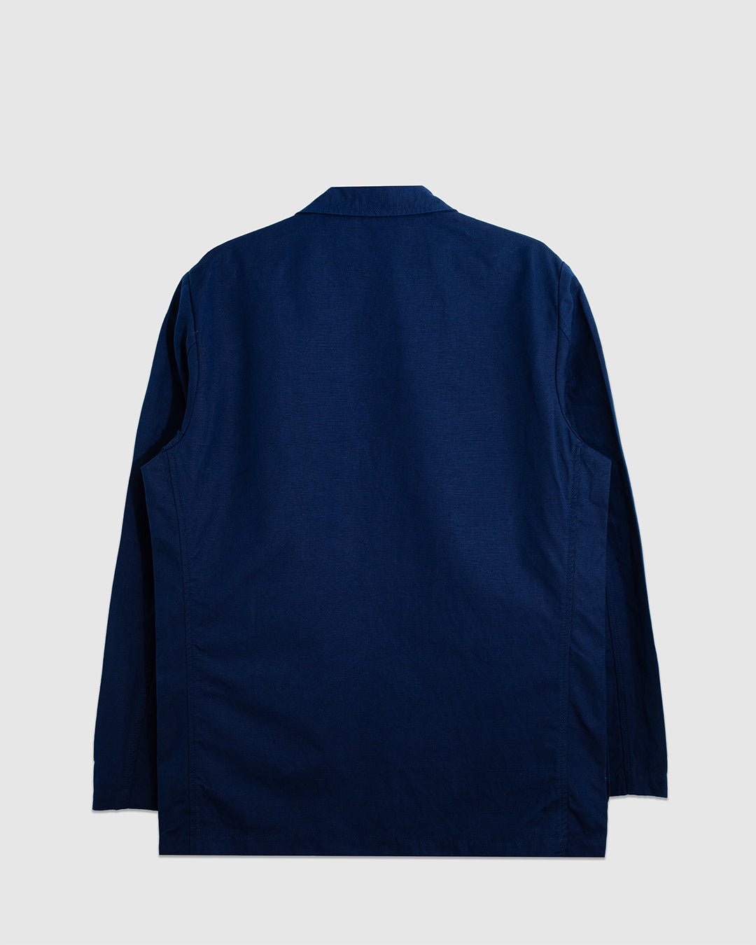 Two Button Jacket Linen Slub Navy - UNIVERSAL WORKS