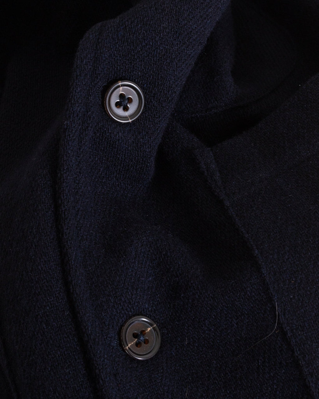 Two Button Jacket Robin Wool Mix Dark Navy - UNIVERSAL WORKS