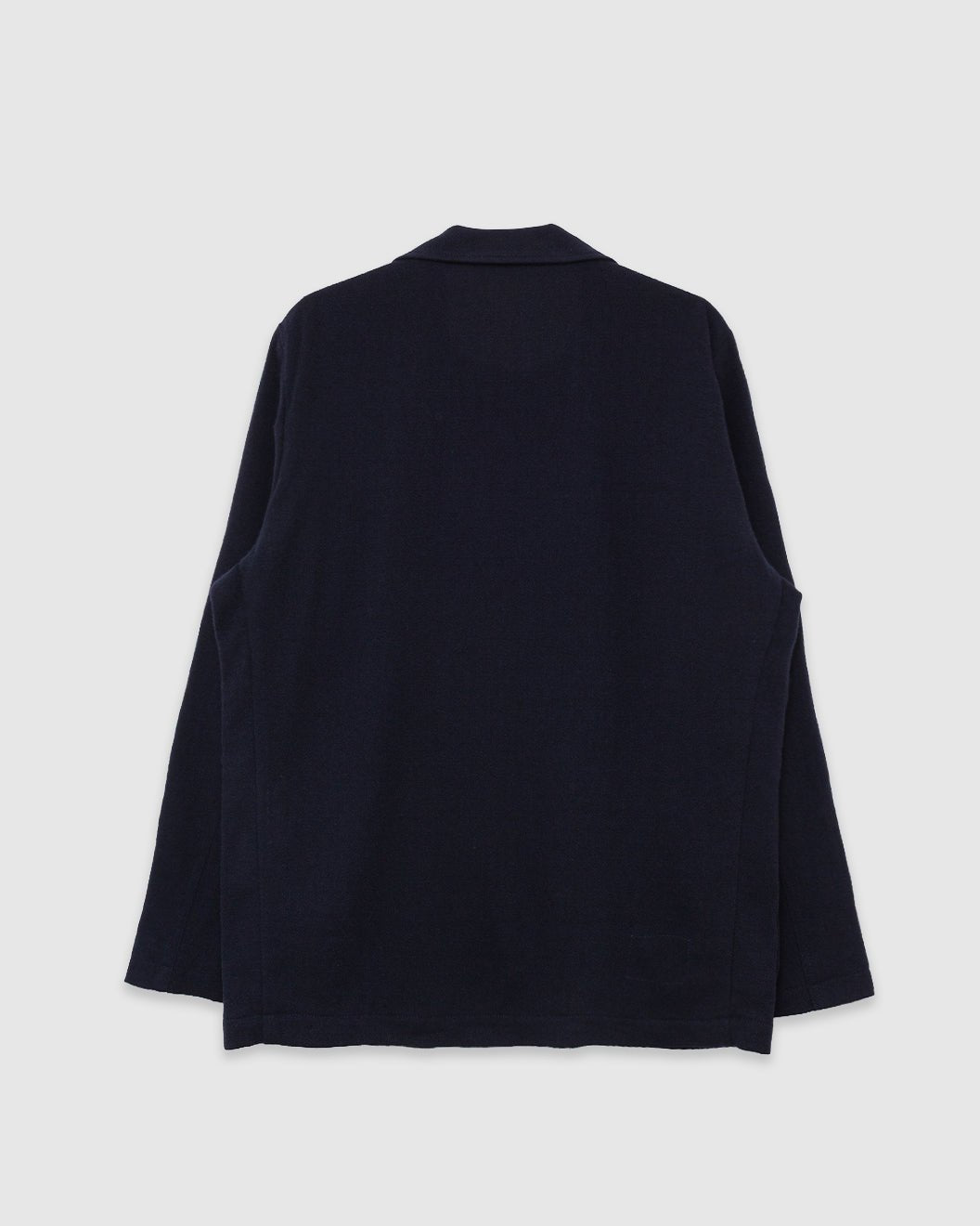 Two Button Jacket Robin Wool Mix Dark Navy - UNIVERSAL WORKS