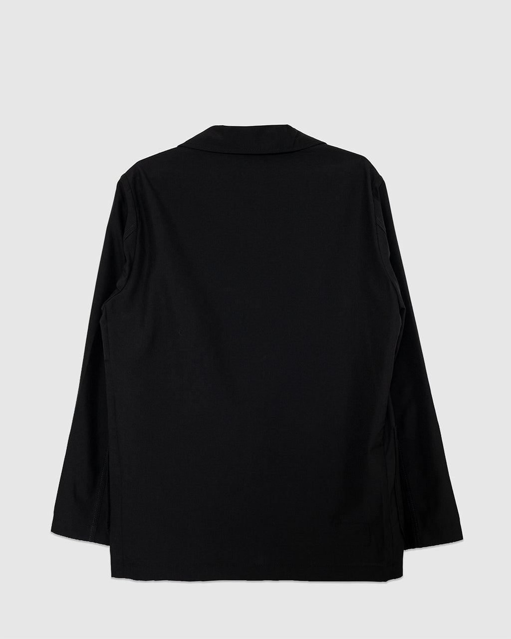 Two Button Jacket Tropical Suiting Black - UNIVERSAL WORKS