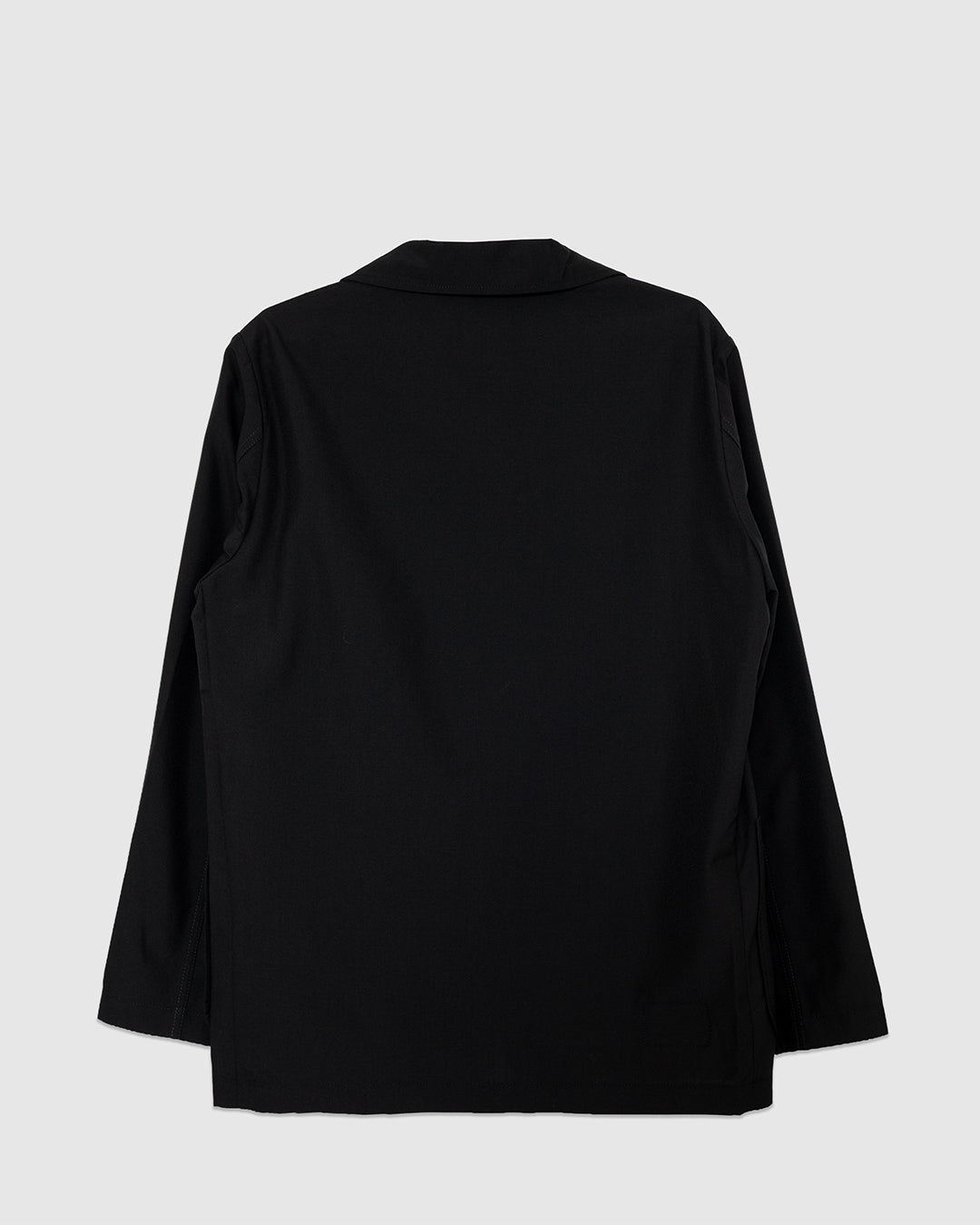 Two Button Jacket Tropical Suiting Black - UNIVERSAL WORKS