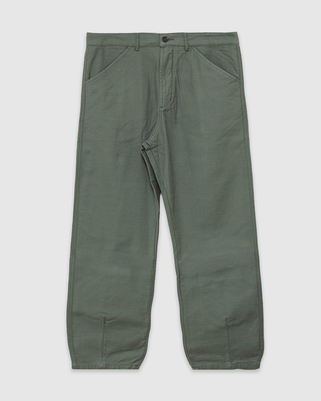 Utility Pant Slub Sateen Olive - UNIVERSAL WORKS