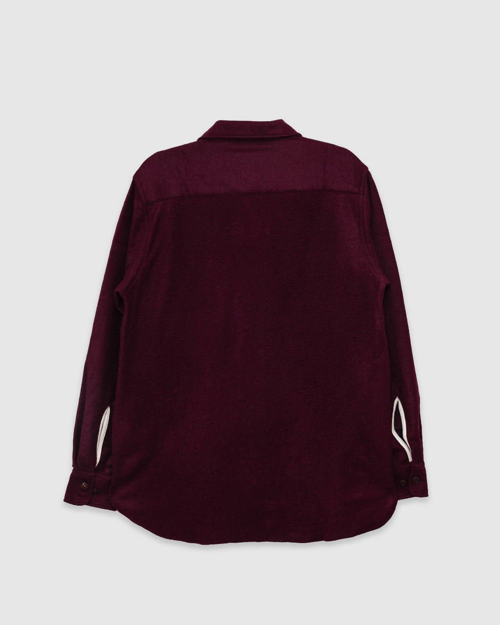 Work Shirt Dam Marl Dark Red - UNIVERSAL WORKS